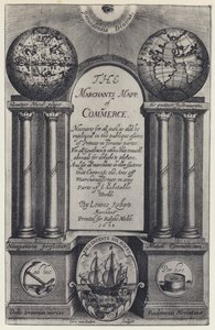 L Roberts, El mapa comercial de los mercaderes, R Mabb 1638 de English Photographer