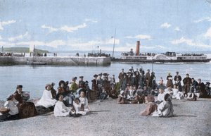 Largs, The Pier (foto en color) de English Photographer