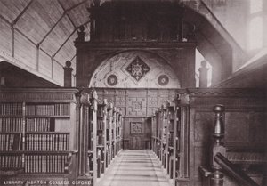 Biblioteca del Merton College, Oxford de English Photographer