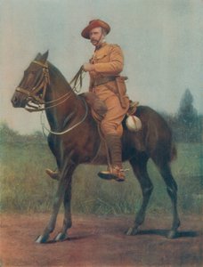 Teniente Coronel E. C. Bethune. Comandante de la Infantería Montada de Bethune de English Photographer
