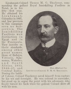 Teniente Coronel T M G Thackeray de English Photographer