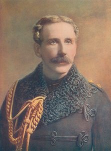 Teniente Coronel W. D. Otter. Comandante del Regimiento Real Canadiense de Infantería, Sudáfrica