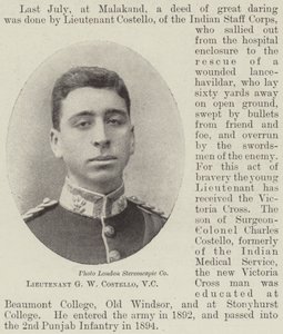 Teniente G W Costello, VC