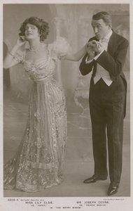 Lily Elsie y Joseph Coyne en La Viuda Alegre de English Photographer