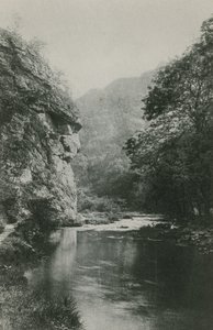 Roca con Cara de León, Dovedale de English Photographer