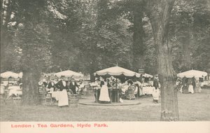 Londres, Jardines de Té, Hyde Park
