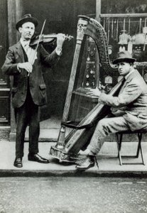 Músicos callejeros de Londres de English Photographer