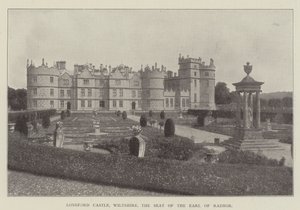 Castillo de Longford, Wiltshire, la residencia del conde de Radnor de English Photographer