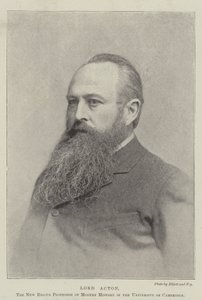 Lord Acton, el Nuevo Profesor Regio de Historia Moderna en la Universidad de Cambridge de English Photographer