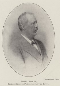 Lord Cromer, Ministro Plenipotenciario Británico en Egipto