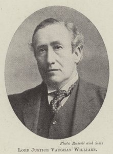Lord Justice Vaughan Williams de English Photographer