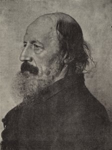 Lord Tennyson, Poeta Laureado de English Photographer