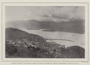 Puerto de Lyttelton, Nueva Zelanda, donde el Duque y la Duquesa de Cornualles estaban programados para llegar el 22 de junio