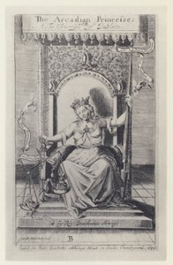 M Silesio, La princesa arcadiana, Tr R Brathwait, T Harper para Bostocke 1635 de English Photographer