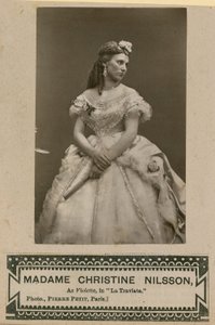 Madame Christine Nilsson como Violetta en La Traviata de English Photographer