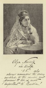 Madame Olga Novikoff de English Photographer