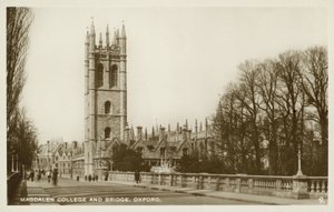 Magdalen College, Oxford de English Photographer