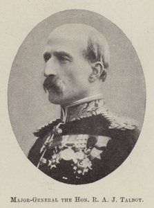 Mayor general el Honorable R A J Talbot de English Photographer