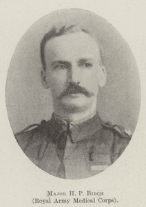 El mayor H. P. Birch, Cuerpo Médico del Ejército Real de English Photographer