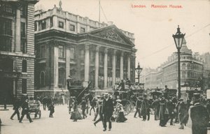 Mansion House, Londres de English Photographer