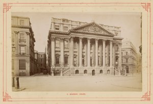 Mansion House, Queen Victoria Street, Londres de English Photographer