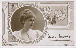 Mary Moore, actriz de teatro inglesa (foto b/n) de English Photographer