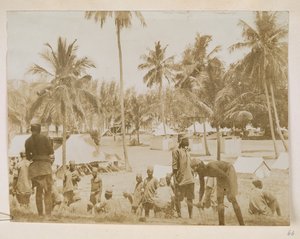 Hombres que sirvieron para los británicos durante la Campaña de África Oriental