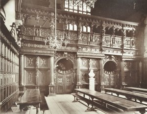 Middle Temple Hall, 1885 de English Photographer