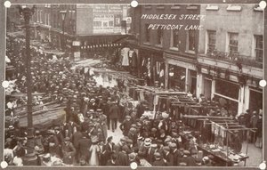 Calle Middlesex en Petticoat Lane de English Photographer