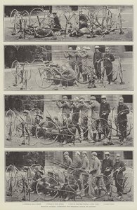 Ciclismo Militar, Formación para Resistir el Ataque de Caballería