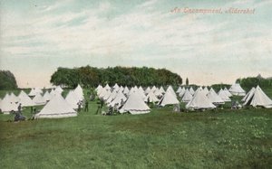 Campamento militar, Aldershot, Hampshire