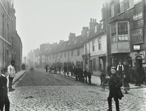 Mill Lane: desde Deptford Broadway, Londres, 1895 de English Photographer