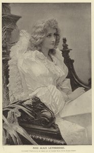 Señorita Alice Lethbridge de English Photographer