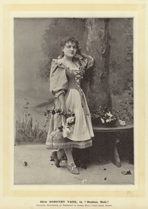 Miss Dorothy Vane, en Haddon Hall de English Photographer