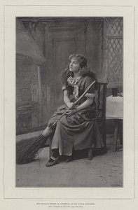 Miss Ellaline Terriss como Cenicienta en el Pantomima del Lyceum