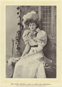 Miss Ethel Haydon, como Alice en Dandy Dick Whittington
