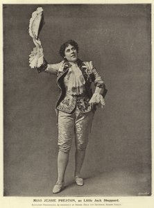 Señorita Jessie Preston, como Little Jack Sheppard