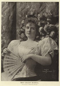 Señorita Lillian Russell de English Photographer
