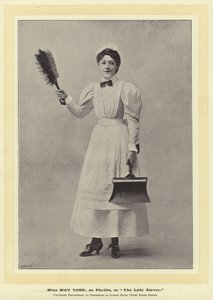 Miss May Yohe, como Phyllis, en La Esclava Dama de English Photographer