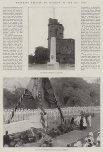 Monumento erigido en Lucknow al 32º de Infantería