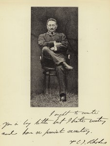 Sr. Cecil J Rhodes, Primer Ministro de la Colonia del Cabo de English Photographer
