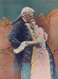 Sr. Charles Wyndham y Srta. Marry Moore de English Photographer