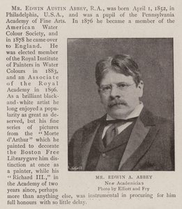 El Sr. Edwin A Abbey de English Photographer