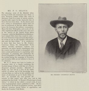 El Sr. Frederic Courtenay Selous
