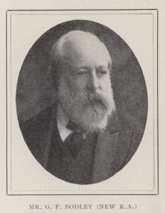 Sr. G F Bodley, Nuevo RA de English Photographer