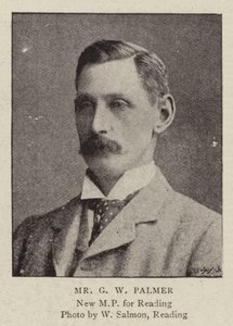 El Sr. G W Palmer de English Photographer