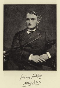 Sr. George Meredith, Poeta y Novelista de English Photographer