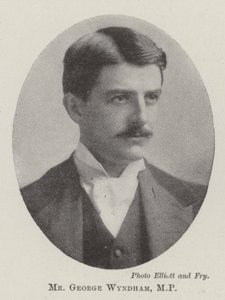 Sr. George Wyndham, MP de English Photographer