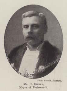 Sr. H Kimber, Alcalde de Portsmouth de English Photographer
