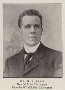 Sr. H P Pease de English Photographer